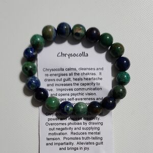 Chrysocolla Stretch Bracelet